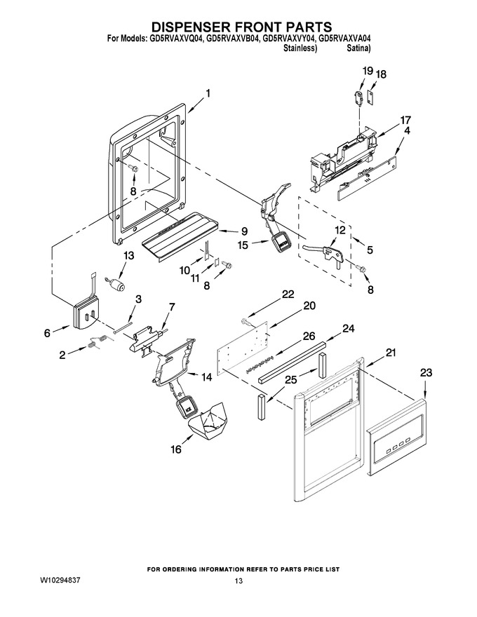 Diagram for GD5RVAXVB04