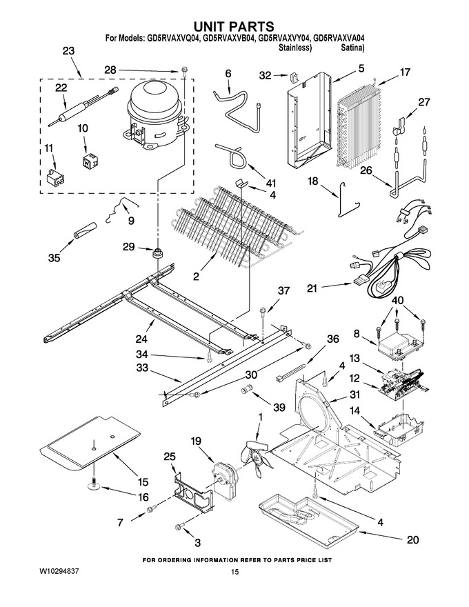 Diagram for GD5RVAXVY04