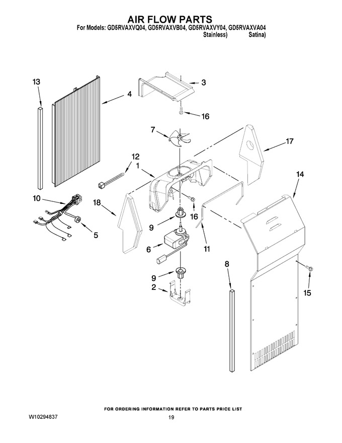 Diagram for GD5RVAXVA04