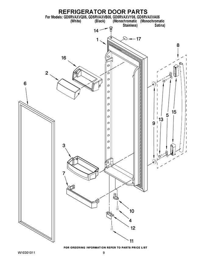 Diagram for GD5RVAXVA05
