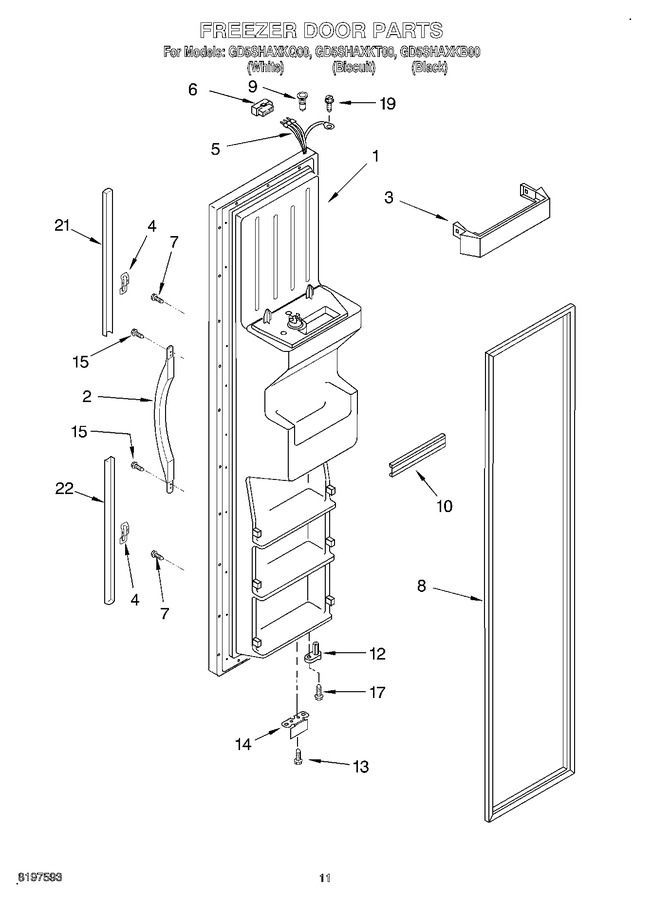 Diagram for GD5SHAXKT00