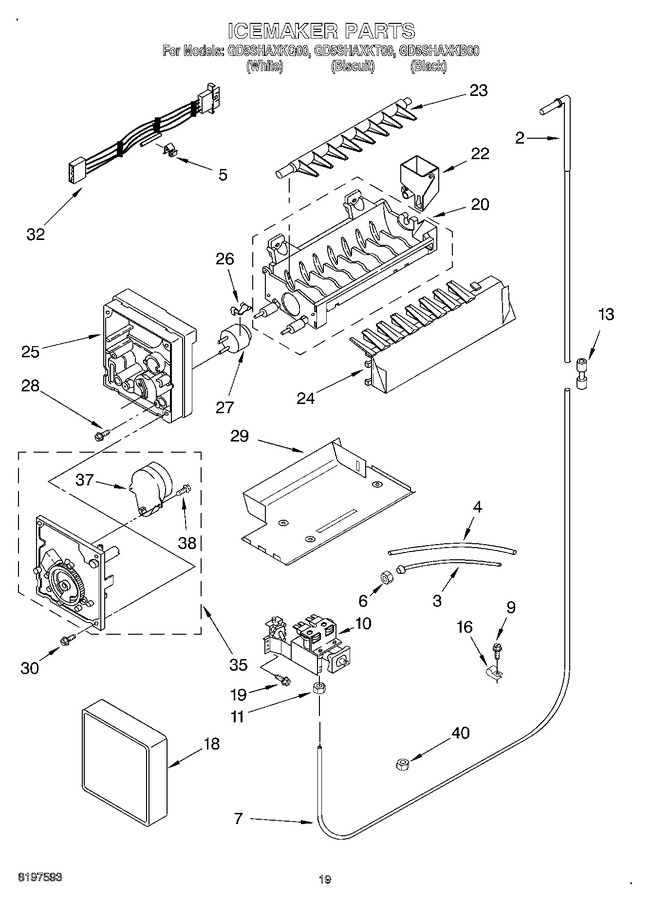 Diagram for GD5SHAXKQ00