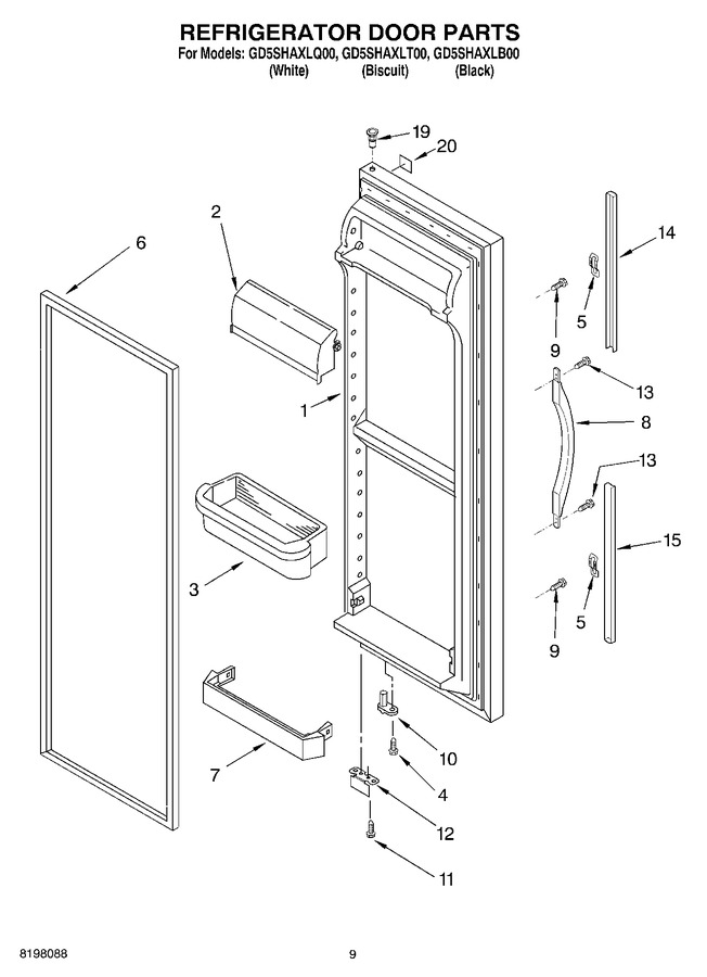 Diagram for GD5SHAXLQ00