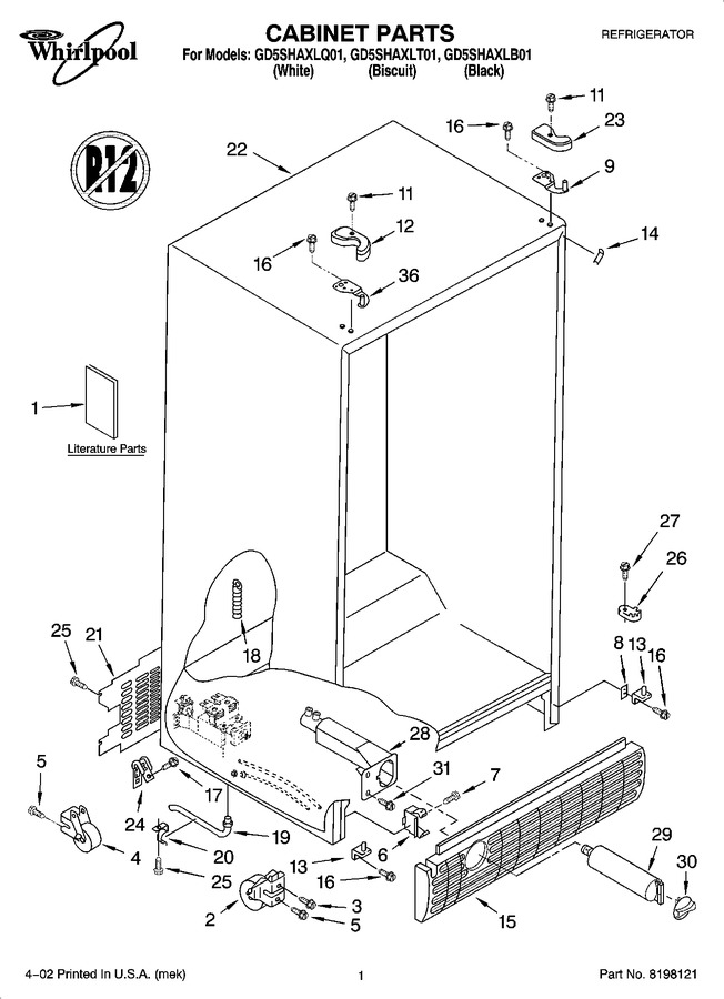 Diagram for GD5SHAXLQ01