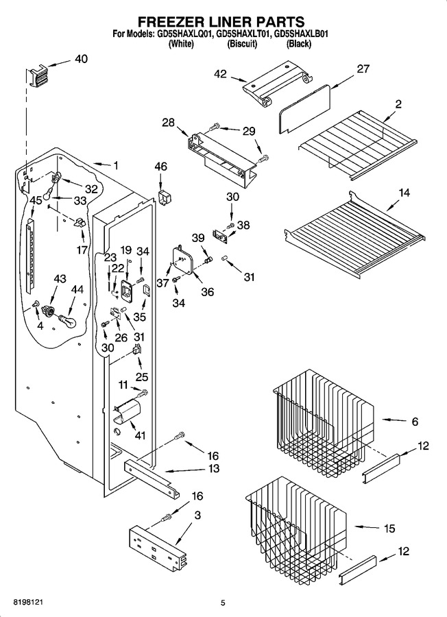 Diagram for GD5SHAXLQ01