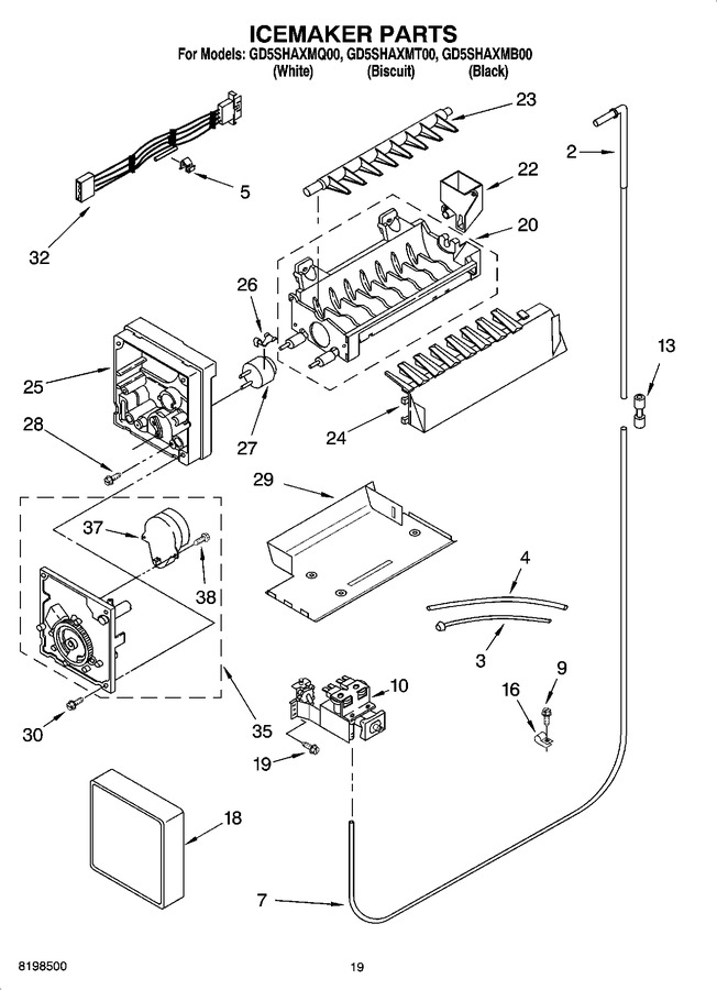 Diagram for GD5SHAXMT00