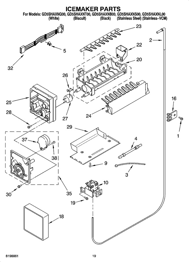 Diagram for GD5SHAXNT00