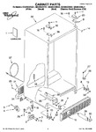 Diagram for 01 - Cabinet Parts
