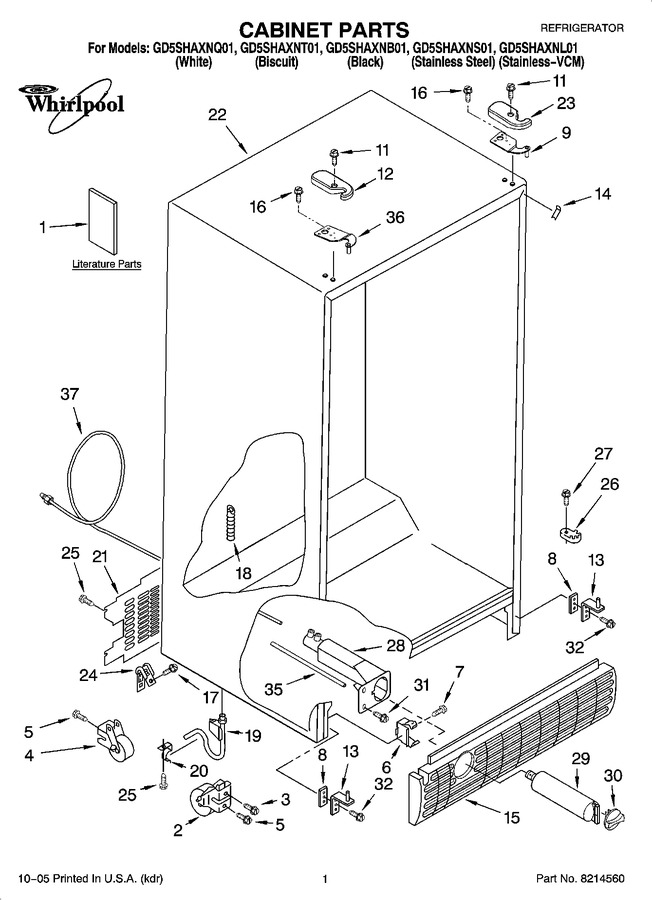 Diagram for GD5SHAXNT01