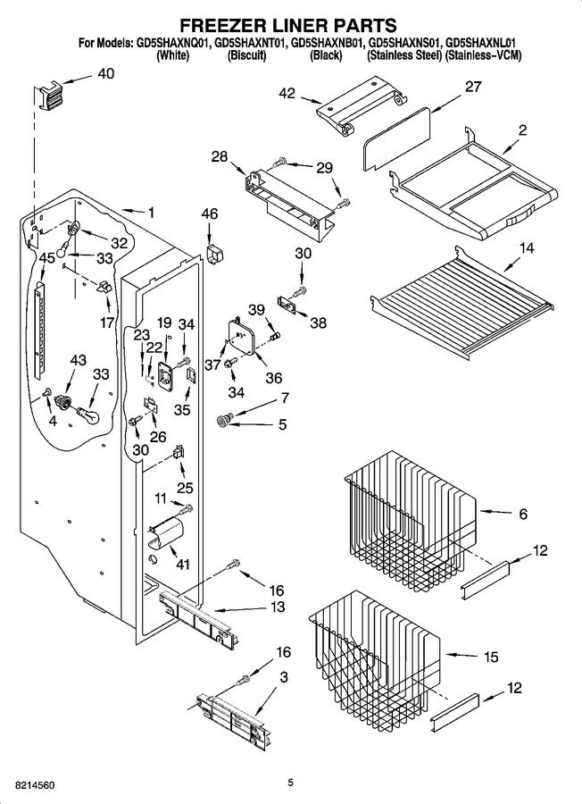 Diagram for GD5SHAXNB01