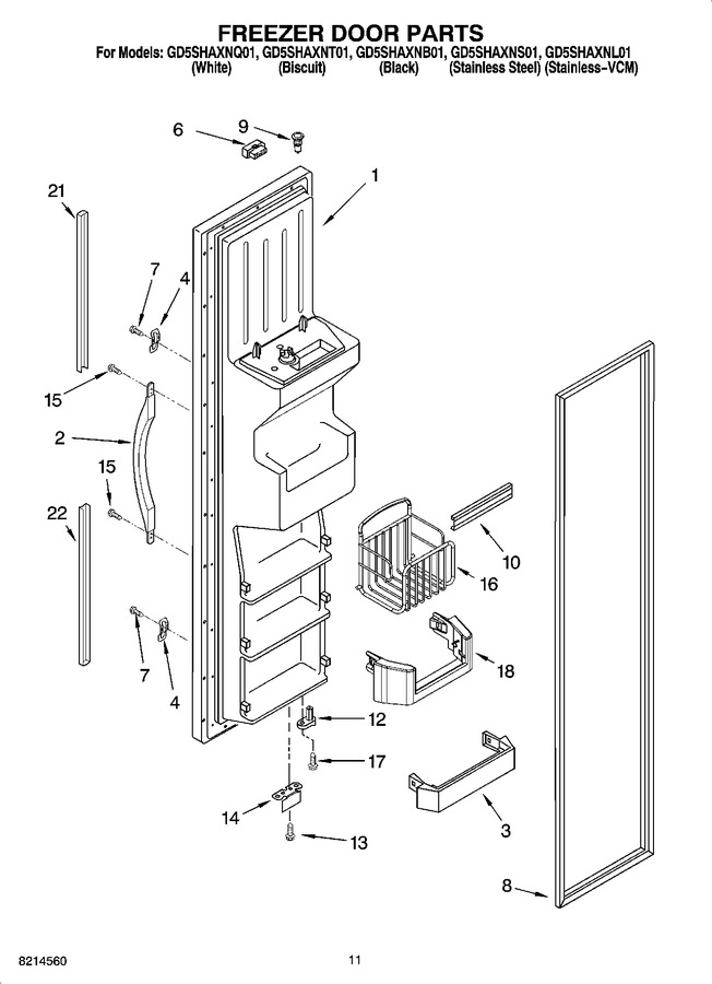 Diagram for GD5SHAXNB01