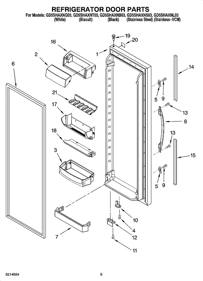 Diagram for GD5SHAXNL03