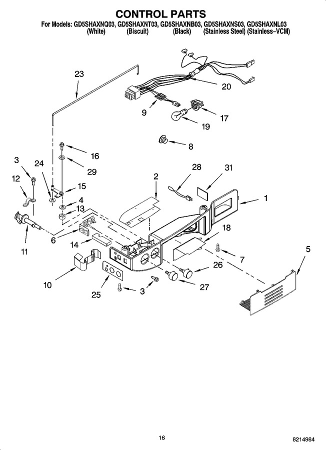 Diagram for GD5SHAXNT03