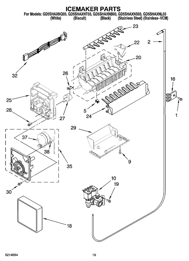 Diagram for GD5SHAXNT03