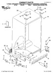 Diagram for 01 - Cabinet Parts