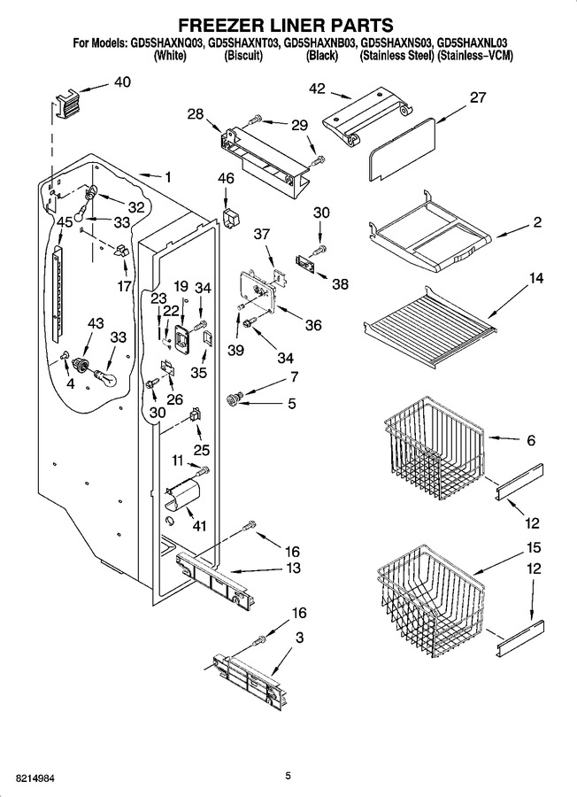 Diagram for GD5SHAXNT03