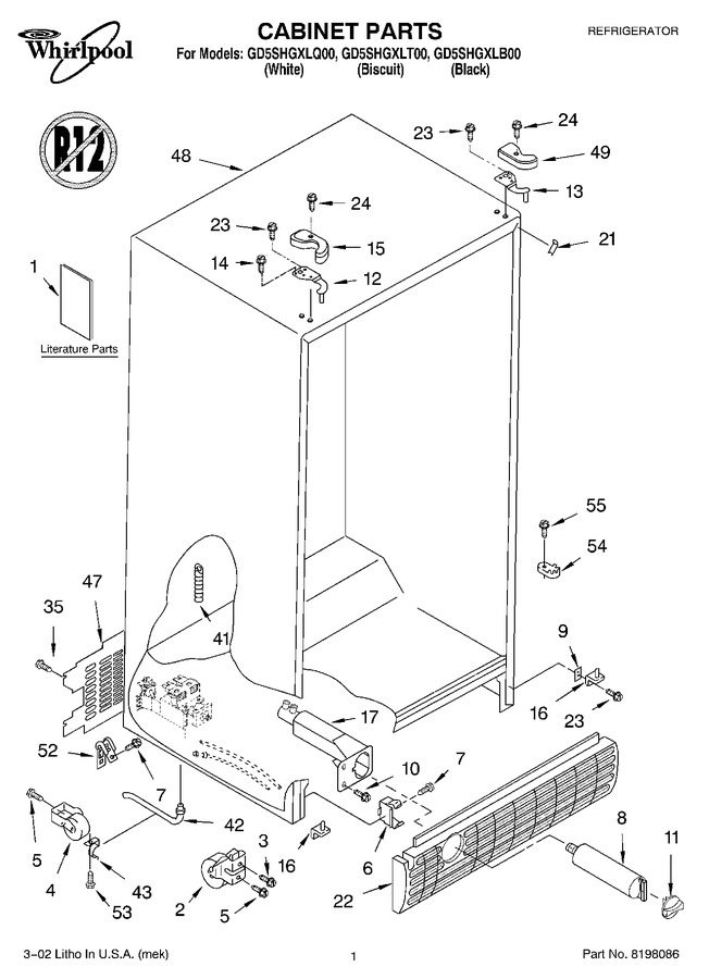 Diagram for GD5SHGXLB00