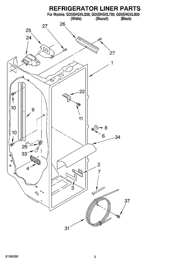 Diagram for GD5SHGXLB00
