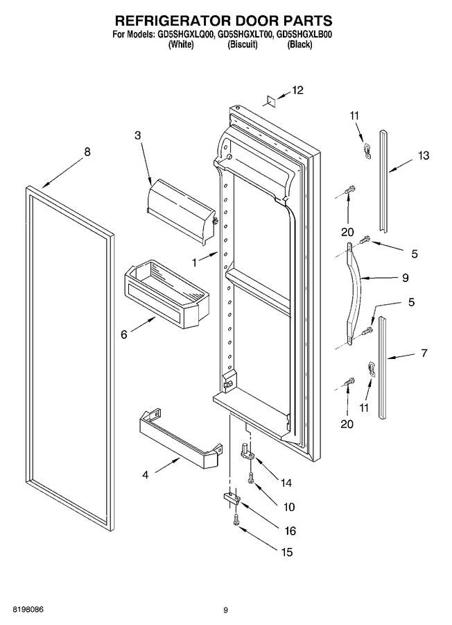 Diagram for GD5SHGXLB00