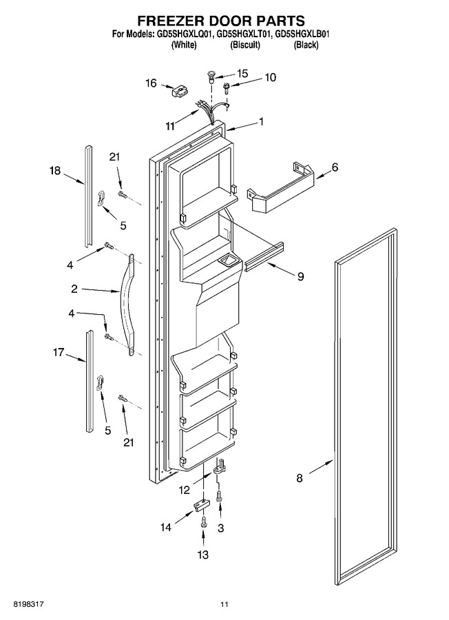 Diagram for GD5SHGXLB01