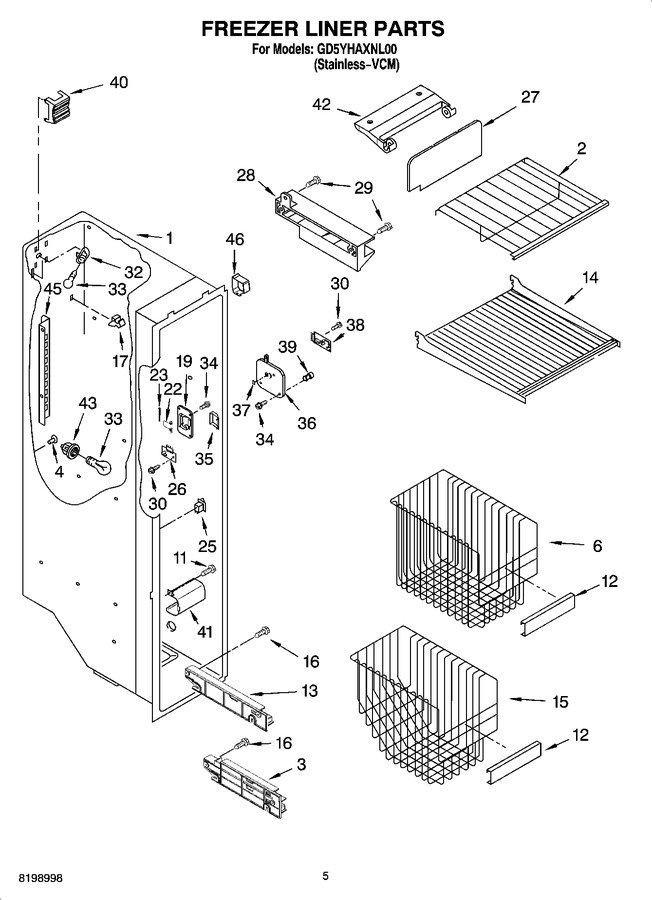 Diagram for GD5YHAXNL00