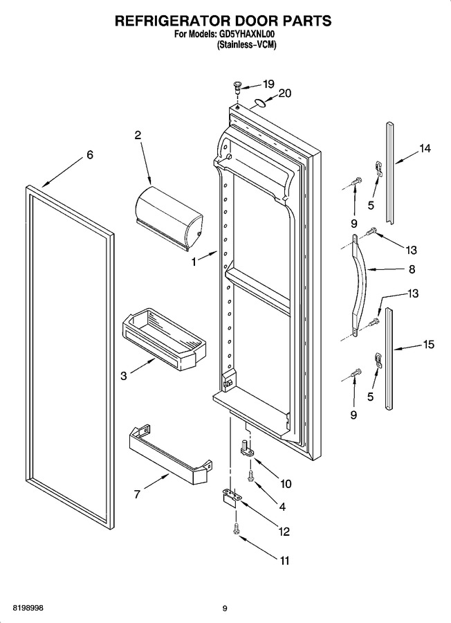 Diagram for GD5YHAXNL00