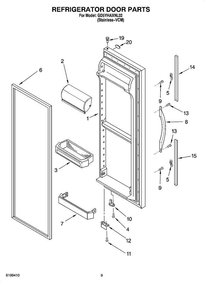 Diagram for GD5YHAXNL02