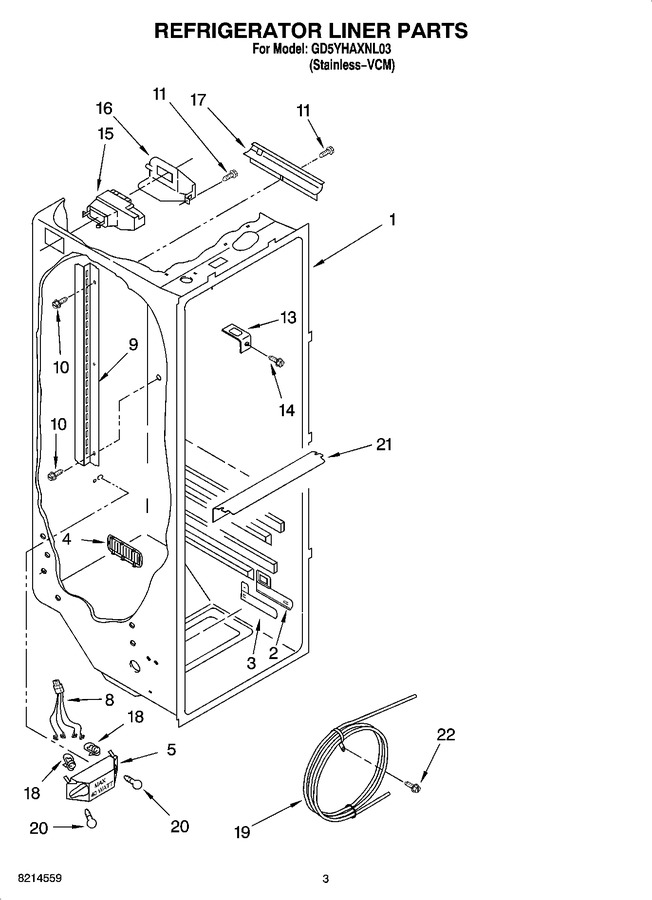 Diagram for GD5YHAXNL03