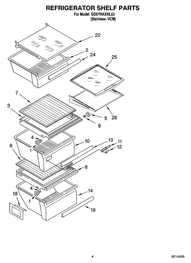 Diagram for GD5YHAXNL03
