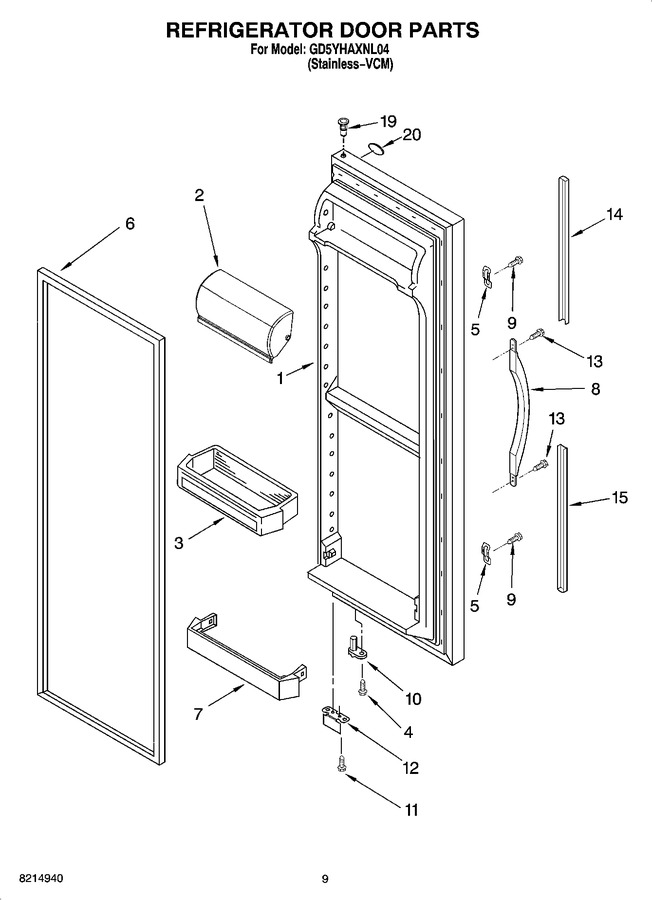 Diagram for GD5YHAXNL04