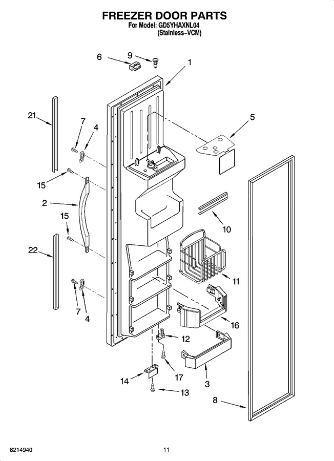Diagram for GD5YHAXNL04
