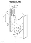 Diagram for 07 - Freezer Door Parts