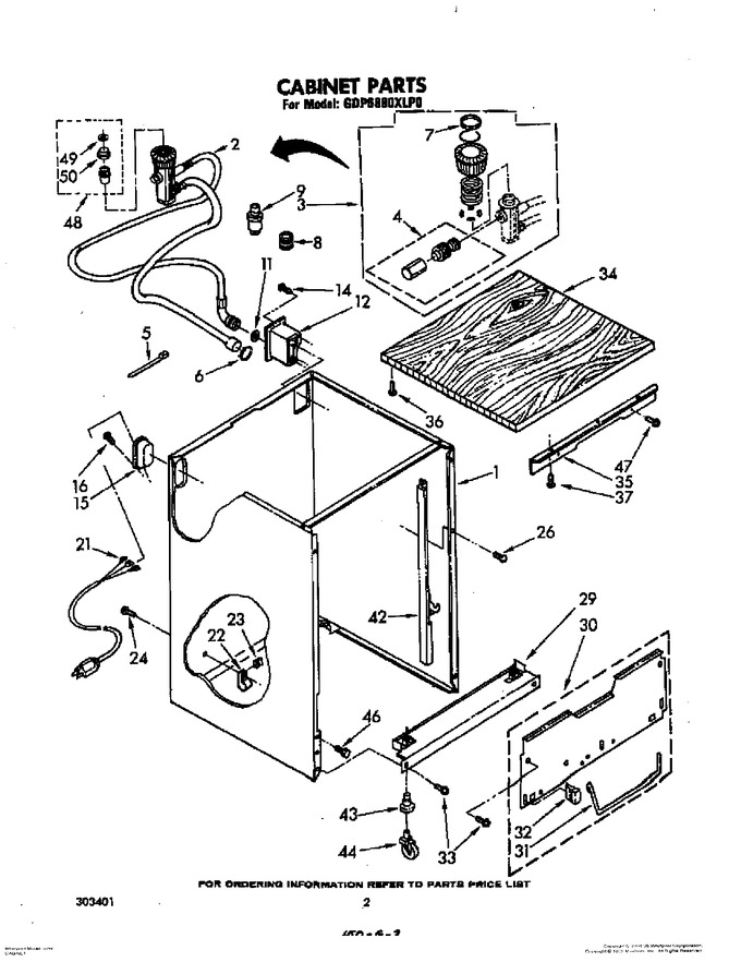 Diagram for GDP6880XLP0