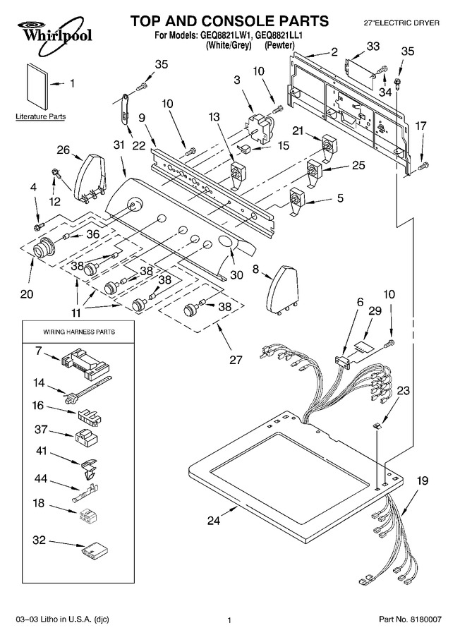 Diagram for GEQ8821LL1