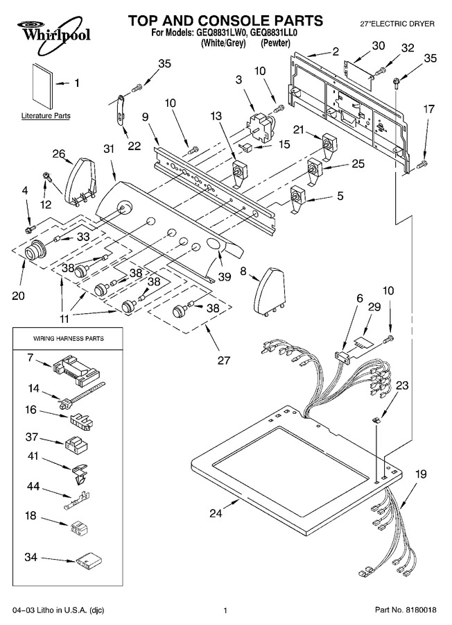 Diagram for GEQ8831LW0