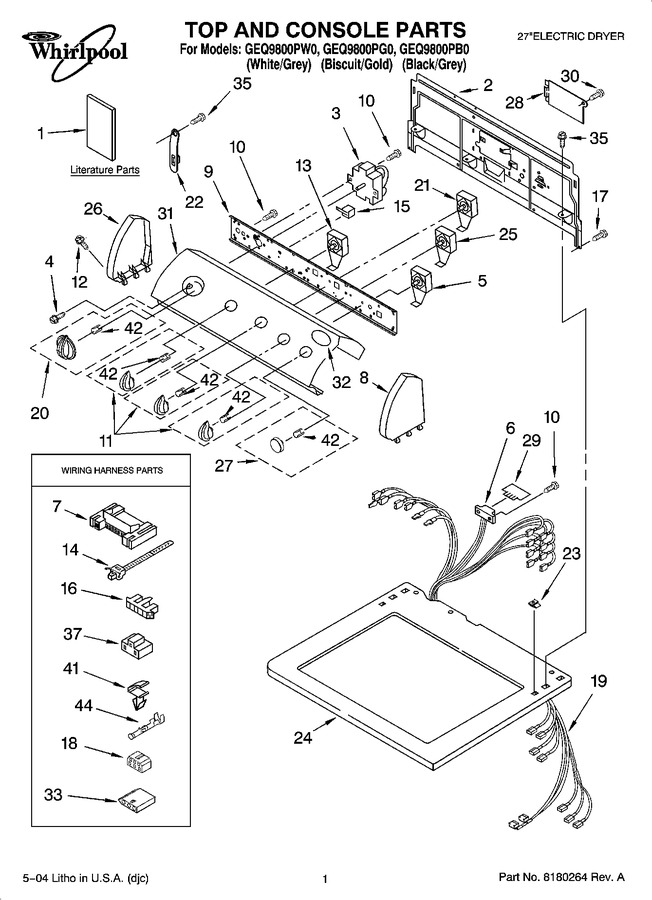 Diagram for GEQ9800PB0