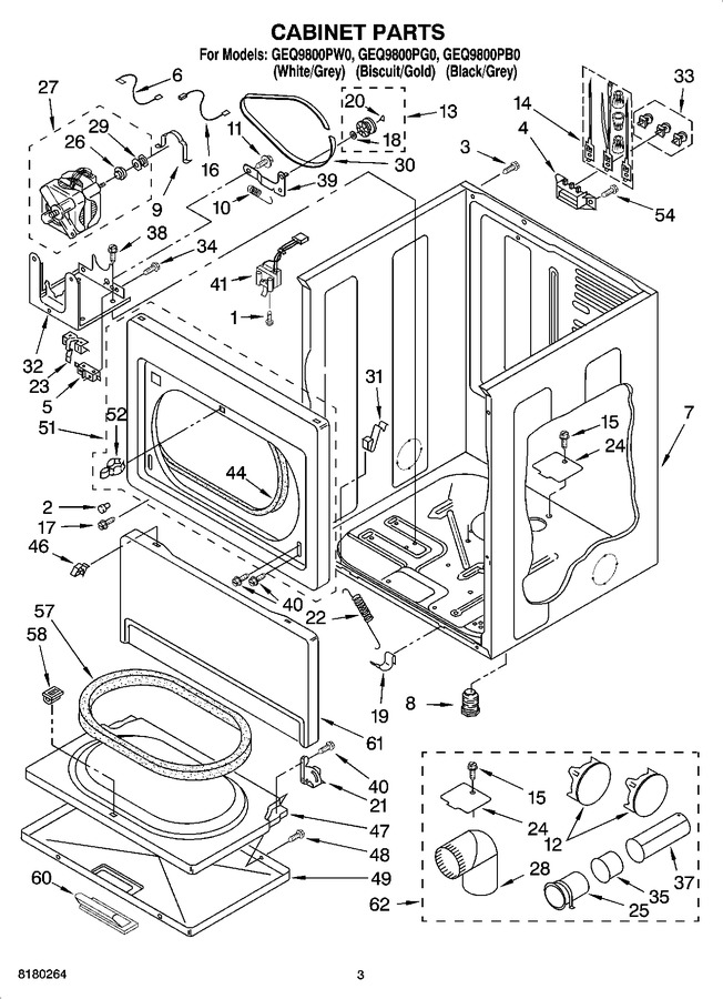 Diagram for GEQ9800PW0