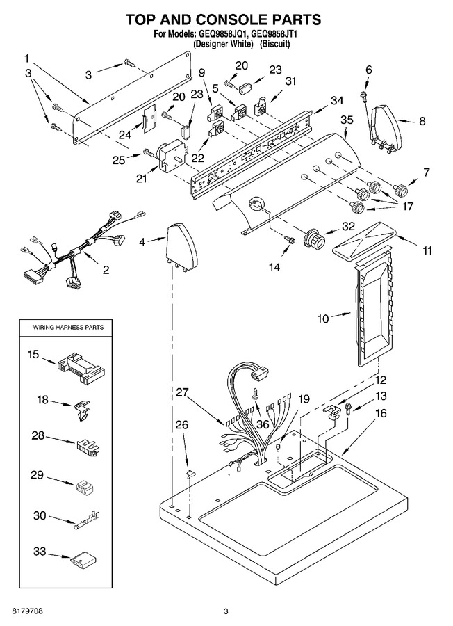 Diagram for GEQ9858JT1
