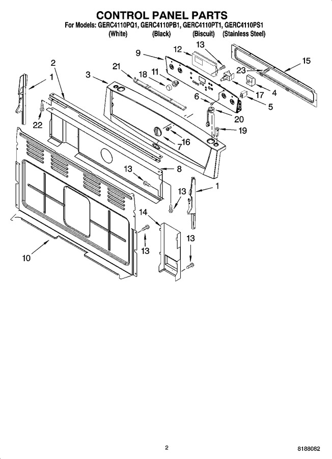 Diagram for GERC4110PB1