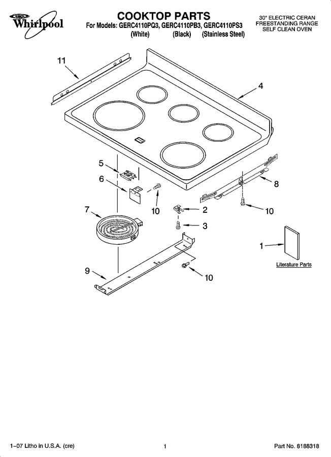 Diagram for GERC4110PB3