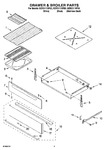 Diagram for 04 - Drawer & Broiler Parts