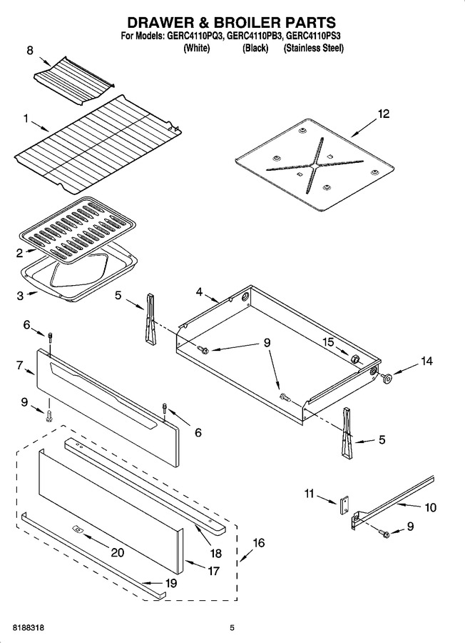 Diagram for GERC4110PB3