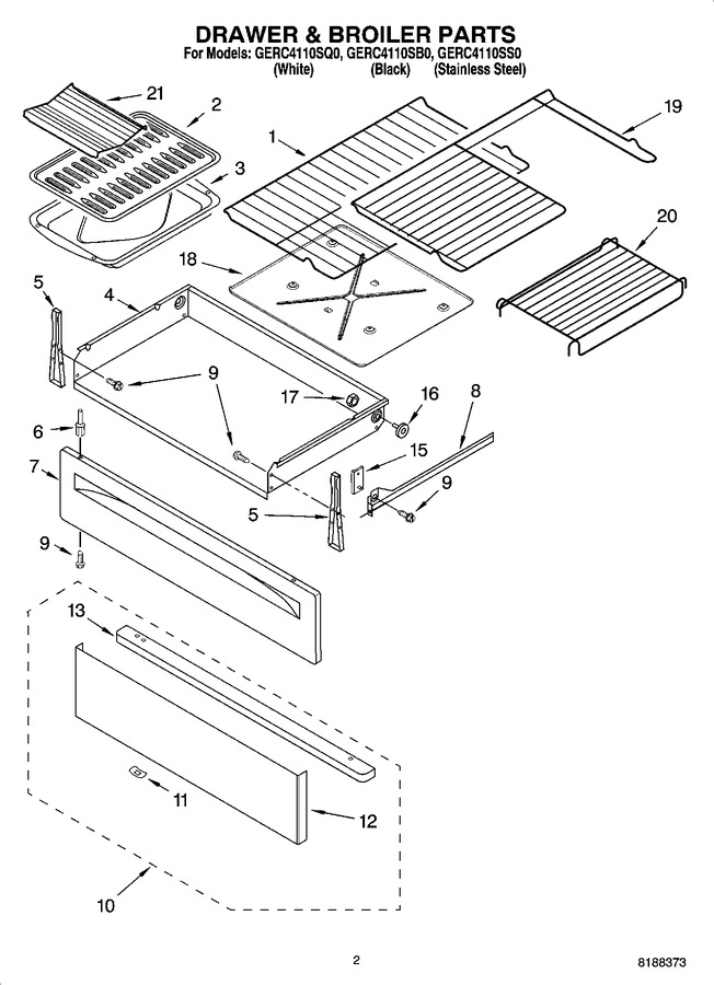 Diagram for GERC4110SB0