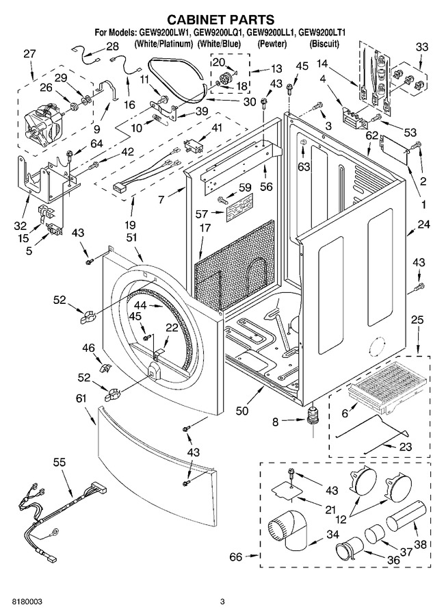 Diagram for GEW9200LQ1