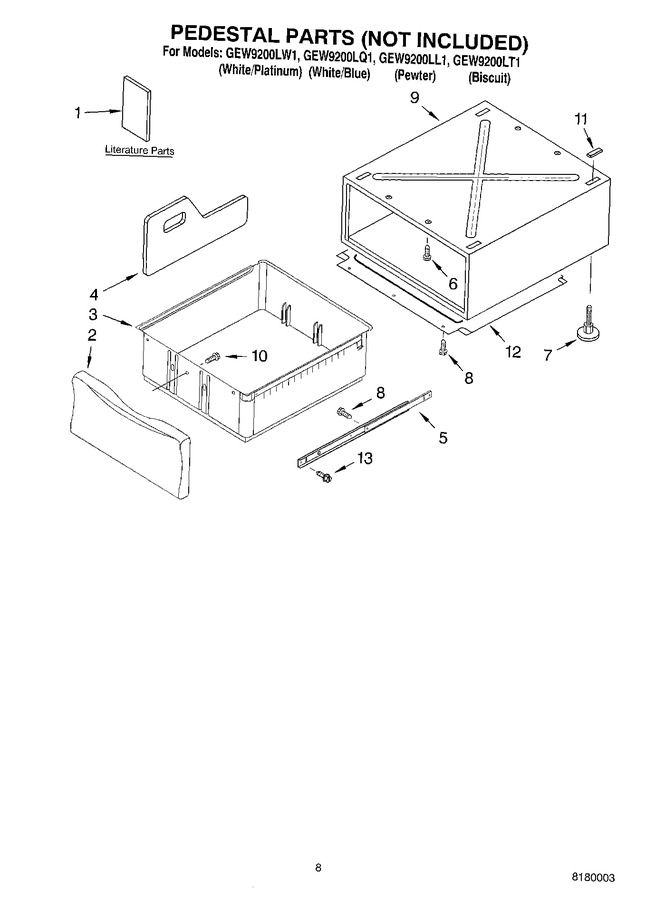 Diagram for GEW9200LL1