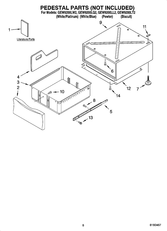 Diagram for GEW9200LT2