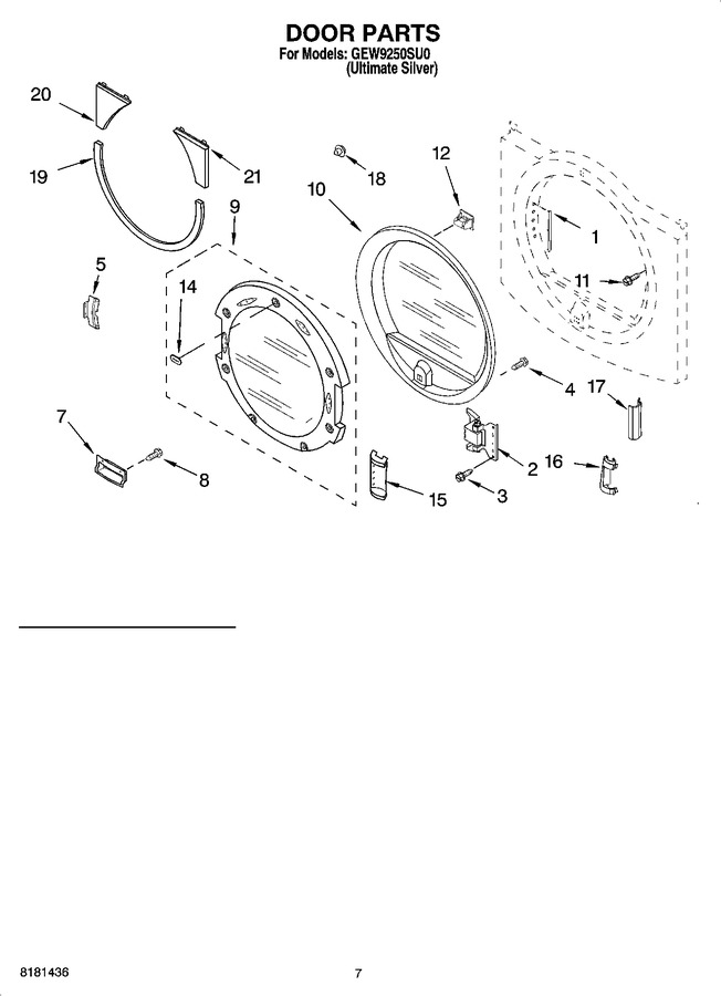Diagram for GEW9250SU0