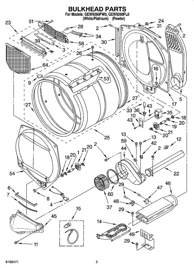 Diagram for GEW9260PL0