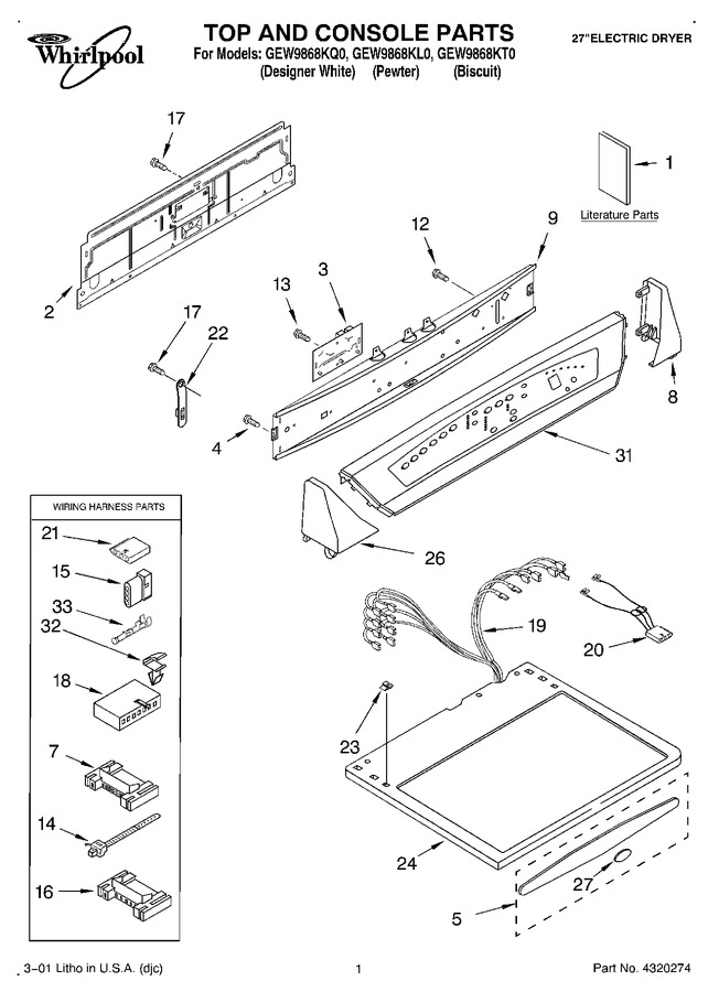 Diagram for GEW9868KL0