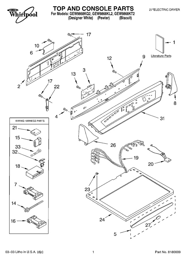 Diagram for GEW9868KQ2